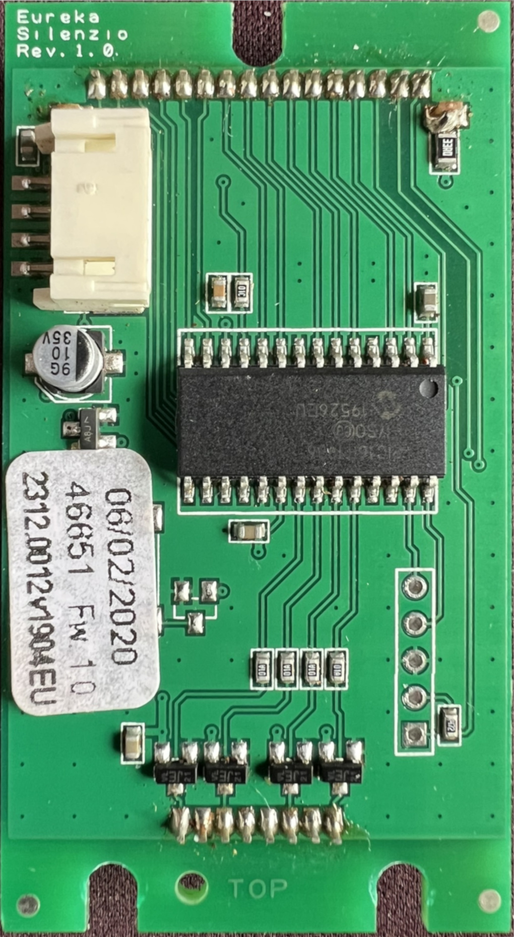 Back of the PCB A